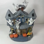 Halloween Haunted Tealight House Partylite Fall Ghost Candle Holder P7311 Retire. Fixed Price $27.50.