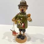 Erzgebirge Richard Glassner Toy Gift Doll Smoker Incense Burner Wooden Germany. Fixed Price $80.00.