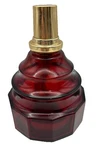 Lampe Berger Paris France Ruby Red Glass Bottle Catalytic Burner Oil Diffuser. Fixed Price $48.00.