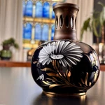 Fine Vintage Lampe Berger Fragrance Diffuser Fn Revol Bleu Vres France. Fixed Price $398.00.