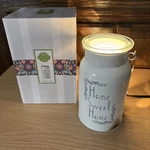 Scentsy Home At Last Wax Warmer -new Farm House White Milk Jug In Box. Fixed Price $19.99.