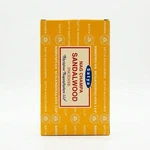 Satya Sandalwood Incense Sticks 12 Pack 180G Bulk + Free Holder. Fixed Price $25.99.