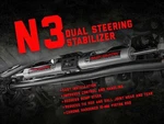 Rough Country N3 Dual Steering Stabilizer 05-23 Ford Super F250 Duty. Fixed Price $249.00.