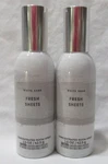White Barn Bath & Body Works Concentrated Room Spray Lot Set Of 2 Fresh Sheets. Fixed Price $40.79.