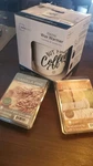 New Mainstays "but First, Coffee" Ceramic Wax Warmer + 2 Packs Scented Cubes. Fixed Price $18.99.