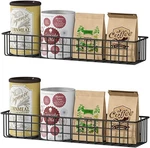 2PCS Magnetic Storage Baskets For 2-TIER, Black No Hanger,. Fixed Price $24.64.