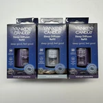 Yankee Candle Sleep Diffuser Refills - 2X Midnight Tranquility 1X Starry Slumber. Fixed Price $44.88.