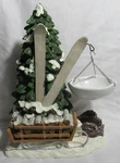 Yankee Candle Wax Melt Tart Warmer Snowy Christmas Pine Tree Sled Skies Winter. Fixed Price $101.23.