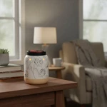 Scentsationals Full Size Electric Wax Warmer Garden Flowers Scented Cor. Fixed Price $24.99.