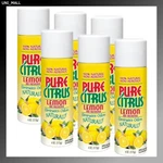 Pure Citrus New Lemon Spray 4 Oz. Air Freshener 6-PACK. Fixed Price $48.95.