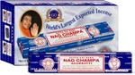Sai Baba Nag Champa Agarbatti Pack Of 12 Incense Sticks Boxes 15GMS Each Fine Qu. Fixed Price $14.69.