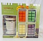 Sedona Botanica Electric Scented Wax Warmer Set W/4 Scents New. Fixed Price $28.00.