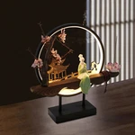 Ceramic Backflow Incense Burner Holder Lotus Waterfall & Cones Led. Fixed Price $99.56.