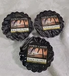 Yankee Candle Black Coconut Crumble Style Tart - Set Of 3 Nip. Fixed Price $6.99.