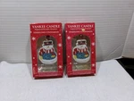 Yankee Candle Scented Porcelain Ornament Sparkling Cinnamon Lot Of 2. Fixed Price $5.99.