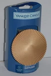 Yankee Candle Pleated Sun Scentplug Diffuser Designer Gold Shade. Fixed Price $11.39.