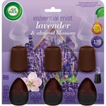 2 Pack - Air Wick Essential Mist Refill 3 Count, Lavender & Almond Blossom. Fixed Price $21.99.