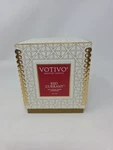 Votivo 10 Oz Red Currant Holiday Candle Tart Citrus Geranium Cassis Glass Jar. Fixed Price $48.00.