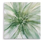 Wexford Home Macro Sage Flower Ii Gallery Wrapped Canvas Wall Art 40"X40" New!!. Fixed Price $110.00.