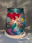Disney The Little Mermaid Ariel Scentsy Wax Warmer - Tested And Working, Retired. Fixed Price $74.99.