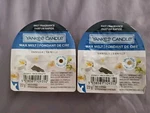 2 Vanilla Yankee Candle .8OZ Wax Melt Singles Hours Of Fragrance. Fixed Price $8.60.