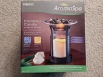 Homedics Aromaspa Flameless Candle Oil Diffuser & 2 Soothing Scents. New. Fixed Price $29.71.