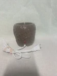 Yankee Candle Electric Tart Wax Melts Warmer Tan Scroll Ceramic Missing Dish. Fixed Price $12.00.