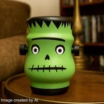 Mahli Frankenstein Green Monster Aroma Oil Diffuser Cycling Lights Halloween New. Fixed Price $15.99.