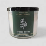 Bath & Body Works Eucalyptus Spearmint Stress Relief 3 Wick Candle New Fast Ship. Fixed Price $21.99.