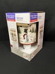 Better Homes & Gardens Holiday Winter Forest Snowman Wall Wax Warmer Swivel Plug. Fixed Price $11.00.