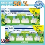 (2PACK) Febreze Plug Air Freshener Scented Oil Refill Gain, 4 Count. Fixed Price $32.43.