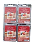 4 Scentsationals Wax Melts Sweet Berry Cupcake 6 Cubes Per Pack. Fixed Price $24.00.