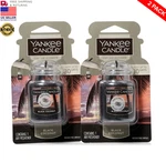 Yankee Candle Black Coconut Car Jar Air Freshener Scent Pack Of 2. Fixed Price $14.99.