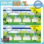 (2PACK) Febreze Plug Air Freshener Scented Oil Refill Gain, 4 Count. Fixed Price $32.76.