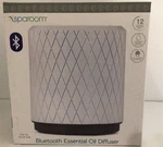 Sparoom Athena Bluetooth Essential Oil Diffuser Ultrasonic Lg Room, Led Lights. Fixed Price $29.99.