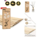 100PCS Reed Diffuser Sticks, Inch Natural Rattan Wood Essential Oil.... Fixed Price $13.99.