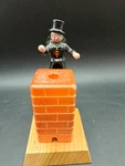 Vintage Erzgebirge Incense Chimney Sweep Smoker German Wooden Nos. Fixed Price $29.99.