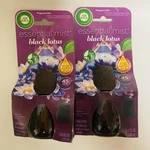 2 Pack Air Wick Essential Mist Black Lotus Violet Fragrance 0.67 Fl Oz Refills. Fixed Price $14.99.