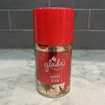 New - Glade Apple Cinnamon Happy Glow Automatic Spray Refill 6.2 Oz. Nos. Fixed Price $12.00.
