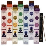 Chakra Incense Sticks Set - 120 + Holder For Meditation & Healing. Fixed Price $23.72.