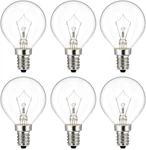 (6 Packs)scentsy Light Bulbs For Warmer - 25 Watt Full Size Wax Melt. Fixed Price $8.70.