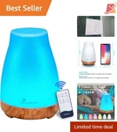 300ML Essential Oil Diffuser Aromatherapy Mist Humidifier For Bedroom Office. Fixed Price $28.97.