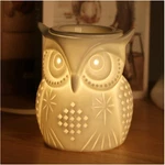 Elegant Owl Wax Melt Warmer With Removable Dish - Safe Aromatherapy For Home. Fixed Price $65.98.