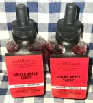 New 2-PACK Spiced Apple Toddy Wallflower Refill Bulbs Sealed Bath & Body Works. Fixed Price $17.60.