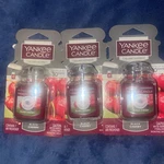 New Yankee Candle Black Cherry Ultimate Car Jar Lot Of 3 Air Fresheners. Fixed Price $12.99.