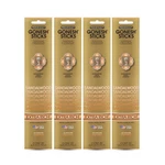 Gonesh Extra Rich Scented Incense Sticks Set Of Four 20-STICK Packs, Gold. Fixed Price $20.99.