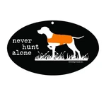 Enjoy It Dog Is Good Never Hunt Alone Air Freshener, New Car Scented. Fixed Price $13.64.