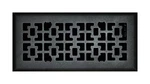 Tru Aire 4" X 10" 1-WAY Matte Black Steel Floor Diffuser. Fixed Price $40.25.
