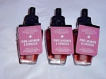 Bath & Body Works Pink Lavender Espresso Wallflower Refills X 3 - New. Fixed Price $26.99.