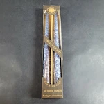 Holy Land Hand Dipped Tapper Candle Sticks 10 Set Of Two New Original Box. Fixed Price $15.97.